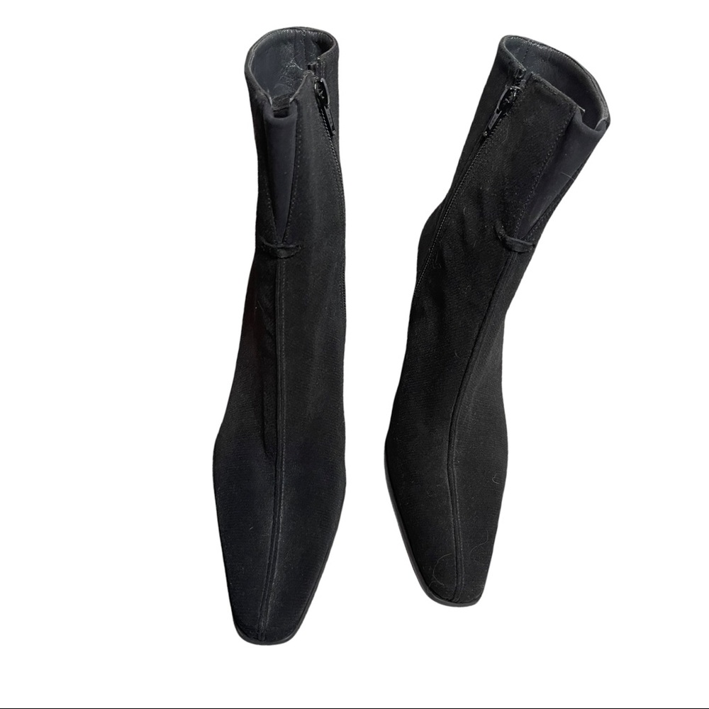 Stuart Weitzman Sleek Classic Microfiber Stretch … - image 4